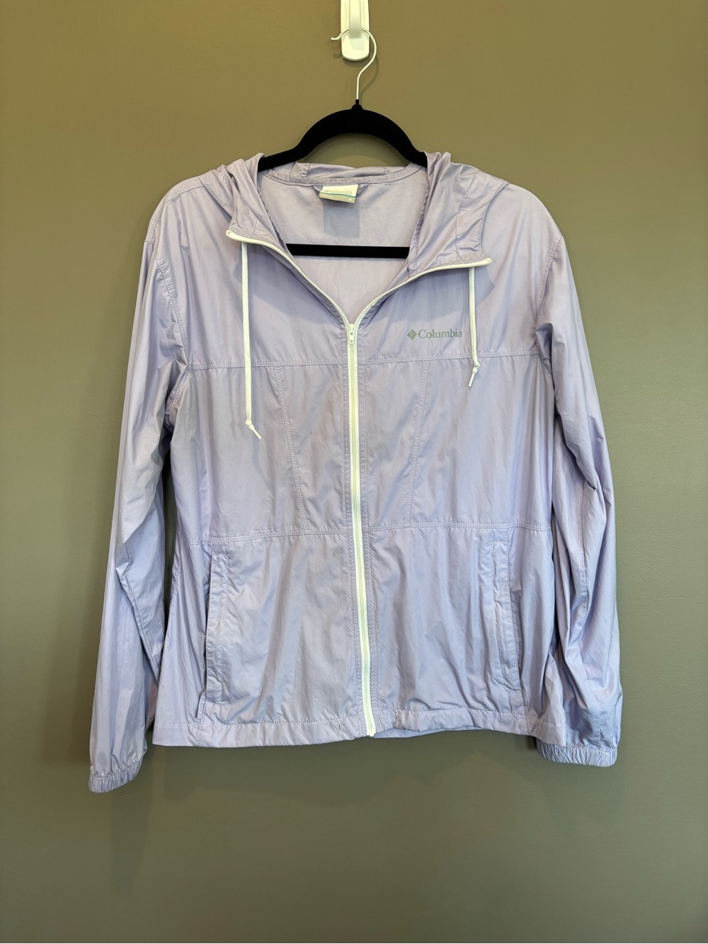Columbia Light Purple Windbreaker
